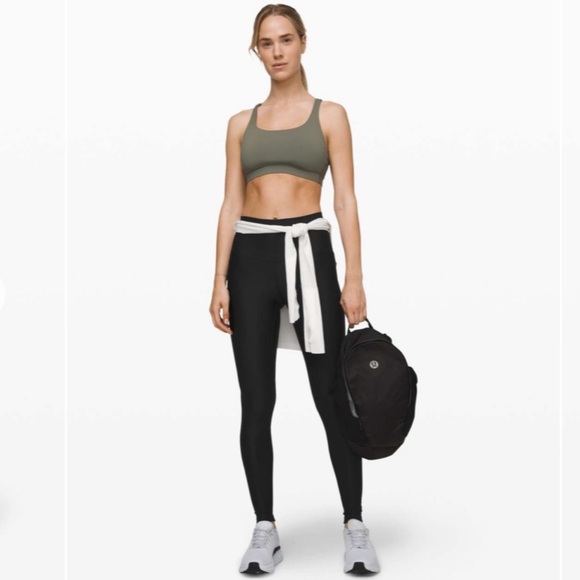 lululemon athletica Pants - Lululemon Mapped Out High Rise Tight 28” Size 8 Black